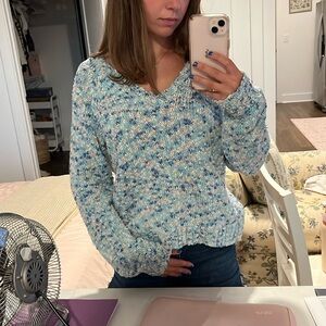 Aeropostale colorful sweater, size M